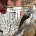 BCBGeneration  palazzo pant jumpsuit woman size MEDIUM pockets stretchy back Photo 7