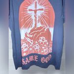 ELEVATION WORSHIP Women’s Casual Oversized Graphic Drop Shoulder Tee Blue Size XL Photo 6