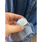 Disney Long Sleeve Denim Dress Embroidered Winnie the Pooh SNOWFLAKES Size 3X Photo 6