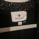 Tuckernuck NWT  Elegant Black Sweater with Gold Accents size small Photo 6