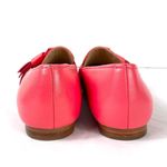 Talbots NEW  Coral Genuine Leather Bow Accent Loafer Shoes Size 8 Photo 5