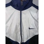 Nike Vintage‎  Track Suit Jacket Pants Blue White Black Mesh L 90s Y2K Photo 2