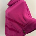 Montelli Womens Sz: Large Magnets Cowl Neck Side Button Round Bottom Cape. Pink Photo 8