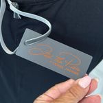 Feel the Piece  Black Asymmetrical Hem Tank Photo 4