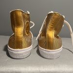  Women Converse Chuck Taylor All Star II Hi Gold/White Sneakers . Size 9 Photo 5
