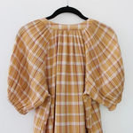 Ann Taylor Loft Plaid Puff Sleeve Peasant Top Photo 5