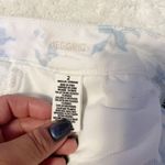 American Eagle Stretch Floral White Jeggings Photo 3