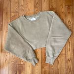 Aritzia TNA Cropped Crewneck Sweatshirt Photo 0