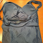 Kindred Bravely NWT Crossover Nursing &‎ Maternity Tankini Top Black Size Large Photo 4