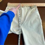 Madewell  The '90s Straight‎ Crop Jeans Raw Hem in Tile White Size 23 NWT Photo 6