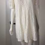 My Michelle  Ivory Lace Dress Size Medium Photo 2