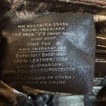 Ted Baker  Dark Brown Leather Crossbody Bag with Lobster Clasp Photo 9