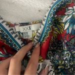 Forever 21 Multicolor Floral Top Photo 2