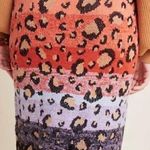 Anthropologie  maeve leopard print wool blend pencil skirt women’s size‎ XS Photo 1