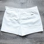 Michael Kors  Rhinestone Skort Shorts‎ Embellished White Size 14 Photo 2