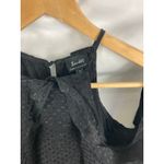 Bardot Black Ruffle Neck Cold Shoulder Long Sleeve Blouse Size 4/XS Photo 1