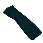 Dark Green Knit Design Infinity Style Scarf Accessories Women’s One Size Fit! Photo 1