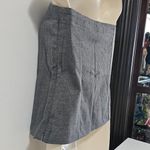 Hollister  Button-Through Tube Top / heather grey / Size M - 340-292-00068-112 Photo 5