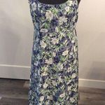 All that jazz Y2K Floral  Slip Maxi Dress Blue Juniors 7/8 Fairy Cottagecore EUC Photo 0