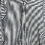 Frank & Eileen Mary Classic Linen Striped Button Up Shirtdress Photo 4