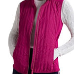 Ralph Lauren  Fuchsia Quilted Vest Photo 0