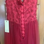 Ever Pretty Jaeden Red Ball gown Off The Shoulder NWT Mother Of Bride Prom Photo 9