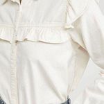 Free People Samantha Ruffle Buttondown Top Photo 5