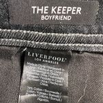 Liverpool Los Angeles The Keeper Boyfriend Button Fly Black Wash Jeans Size 10 Photo 7