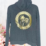 Juicy Couture π Vintage Hoodie Gray with Gold Logo Size L Photo 0