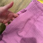 Anthropologie Maeve for  Hot Pink Soft Cotton Wide-Leg Pants Women’s 0 Photo 3