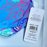 Sunsets California Muse Halter Bikini Top In Caribbean Breeze Blue Size L Photo 6