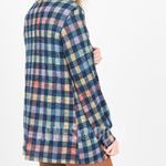 Agnes & Dora NWT Blouson Cardigan | Colorful Check Photo 3