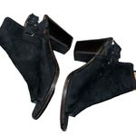 Frye  Black Suede Shoes Size 6.5 M Photo 1