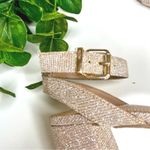 Dune London  Glitter Sparkle Ankle Strap Block Heel‎ Sandals Party Shoes Photo 5