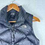 The North Face Women's XS Satin Black Down Goose Puffer 550 Vest Jacket Photo 2