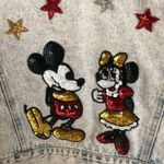 Disney Vintage Mickey Minnie custom jean jacket Photo 4