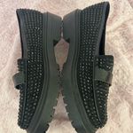 Fashion to figure NEW  Gem Women's Wide Crystal Chunky Black 90s Y2K Loafers 8W Photo 3
