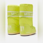 Moon Boots Icon Green Nylon Boots Size undefined Photo 1