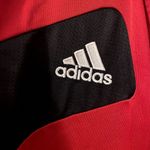 Adidas red and black full zip sweater climacool jacket FC United pockets zip Photo 2