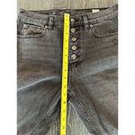 We The Free by Free People Black Distressed Button Fly Denim Jeans Women’s SZ 27 Photo 6
