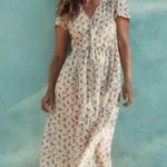 Christy Dawn ππ The Dawn Dress ~ Cream Garden Floral Print Small S NWT Photo 0