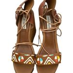 Steve Madden “Bikini” Cork Wedge Platform Wedge Sandals Size 11 Photo 0