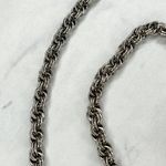 Silver Tone Double Ball Charm Metal Chain Link Belt Y2K One Size (OS) ✨ Photo 6