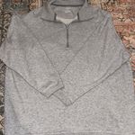 Aerie Gray Quarter-Zip Pullover Photo 0