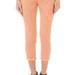 SO Skinny Ankle Jeans Juniors Papaya Punch Polka-Dot Playful Chic Size 15 Photo 0