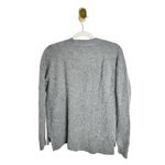 Madewell  Lyle Knit Natural Gray Merino Wool Blend Henley Pullover Sweater Small Photo 3