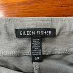 Eileen Fisher Slim Ankle Pull On Pants Washable Stretch Crepe in Steel -Sz S Photo 9