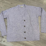 Loft  Lilac Lavender Knit Sweater Cardigan | Size XL Photo 0