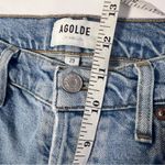 AGOLDE  Sz 29  Riley High Rise Straight Crop Jeans in Volt Photo 9