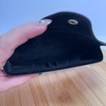 Ray-Ban Black Pebble Grain Sunglasses Case Faux Leather Button Snap Down Photo 5